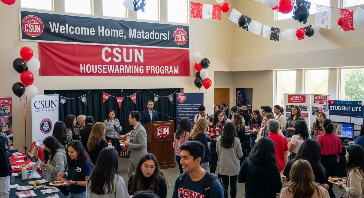 Housewarming Program at CSUN Student Housing